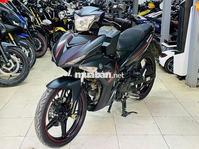 XE MÁY THỊNH PHÁT - EXCITER 150 ĐEN NHÁM ĐỜI CHÓT
