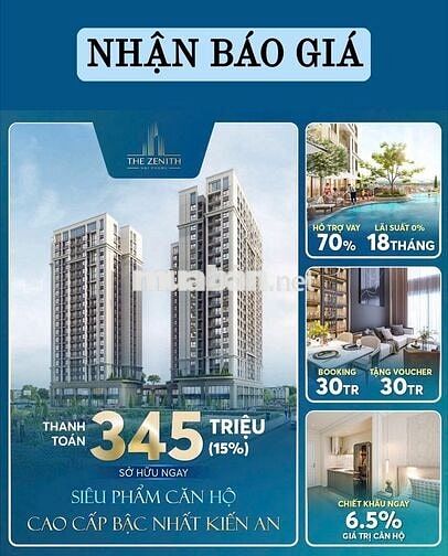 Cần bán căn hộ chung cư 1 phòng ngủ dự án THE ZENITH