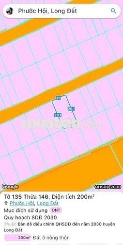 BÁN GẤP LÔ ĐẤT ĐỂ THANH LÝ NỢ. GIÁ RẺ HƠN THỊ TRƯỜNG 25%