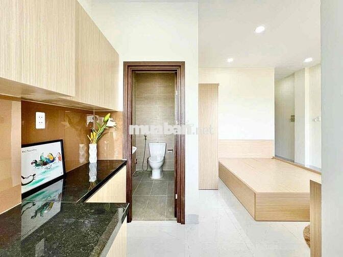 Căn hộ dịch vụ mini có ban công + máy giặt riêng-Ngay sau ĐH Văn Lang
