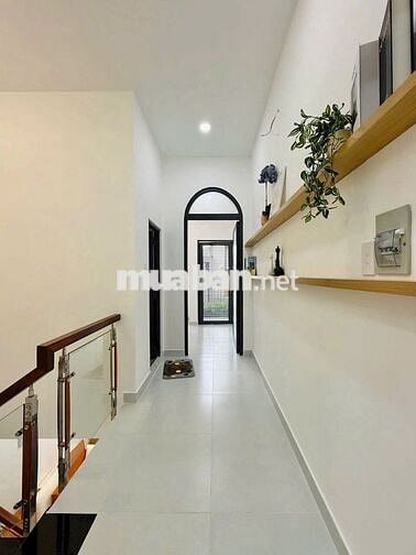 🍀NHÀ MỚI XÂY QUANG TRUNG P11 (Cũ) THÔNG TÂY HỘI - 1 trệt 1 lầu 41.1m2