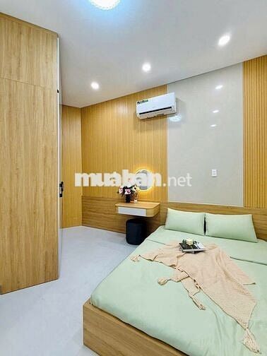 🍀NHÀ MỚI XÂY QUANG TRUNG P11 (Cũ) THÔNG TÂY HỘI - 1 trệt 1 lầu 41.1m2