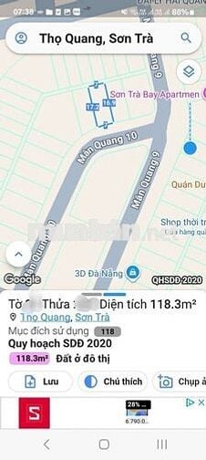 Chủ cần bán lô đất đẹp view công viên Mân Quang 10, Sơn