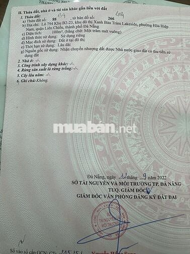 CHÍNH CHỦ BÁN ĐẤT MẶT TIỀN KINH DOANH LỢI NHUẬN CAO