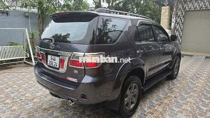 Toyota Fortuner 2010 2.5G, máy móc bao không lỏi