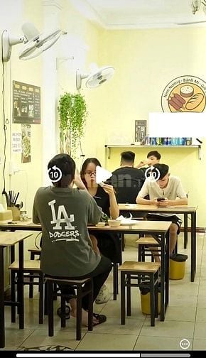 Sang quán ăn Mặt tiền lớn,90m2 NQB, p13,Tân Bình, 9 triệu, đông dân
