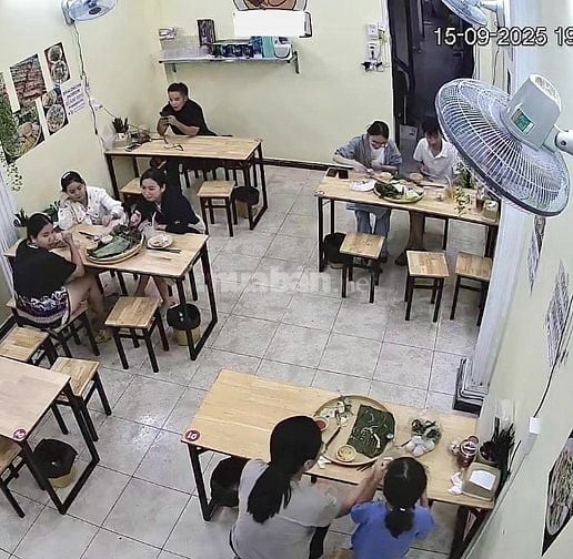 Sang quán ăn Mặt tiền lớn,90m2 NQB, p13,Tân Bình, 9 triệu, đông dân