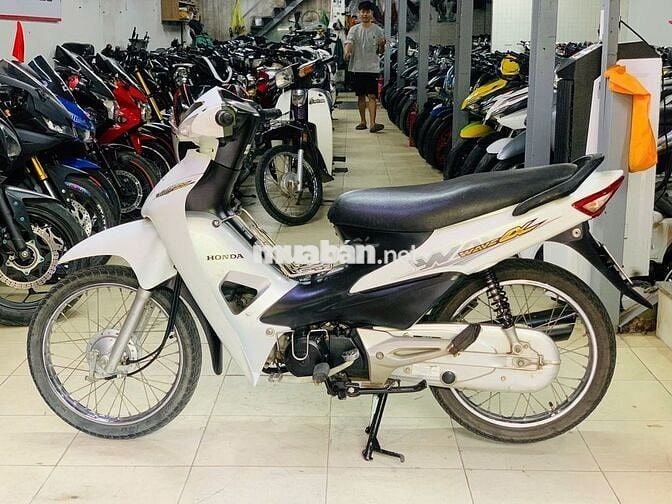 XE MÁY THỊNH PHÁT - WAVE A 100 TRẮNG MÁY BAO ZIN
