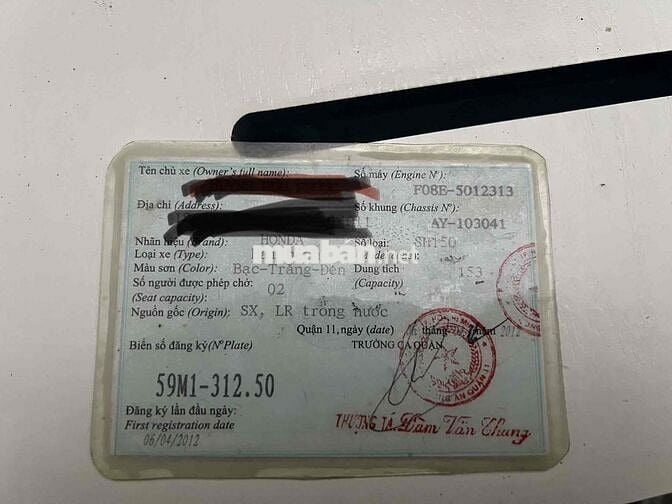 sh 150 số máy 501 ( 1 chủ mua mới từ đầu )