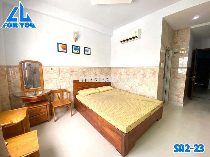 Phòng cửa sổ full nội thất gần CVPM Quang Trung