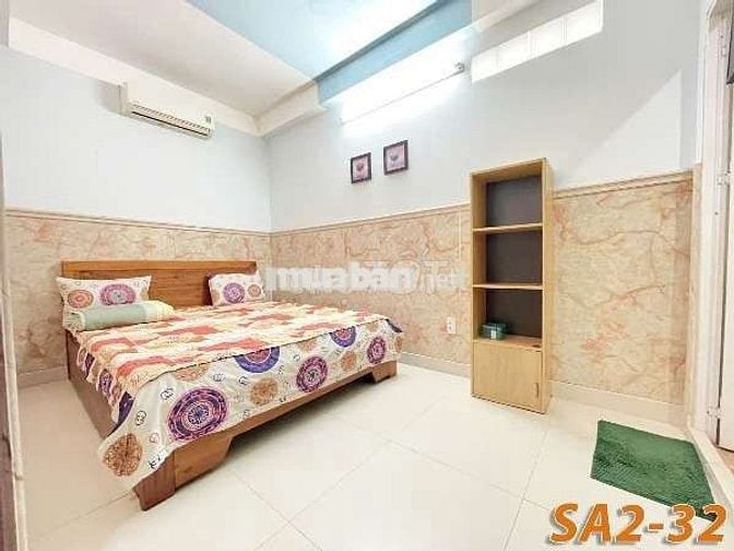 Phòng cửa sổ full nội thất gần CVPM Quang Trung