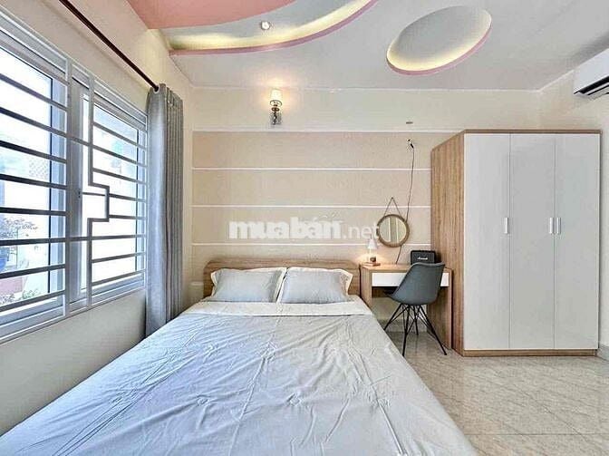 CĂN STUDIO TÁCH BẾP - BAN CÔNG FULL NỘI THẤT NGAY KẾ CHỢ BÀ CHIỂU
