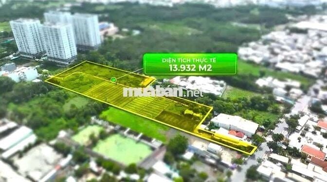 Bán đất 13.932m2 mặt tiền tại Nguyễn Bình , Phú Xuân ,Nhà bè