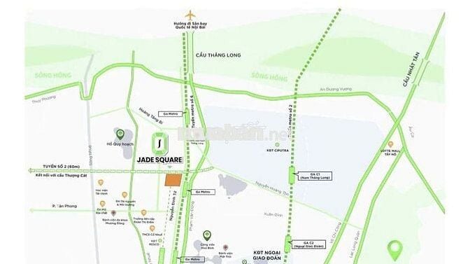 72m2 2PN Jade Square chỉ từ 1 tỷ nhận nhà