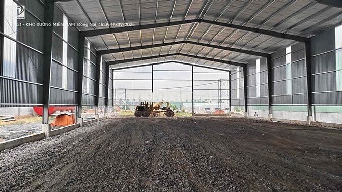 CHO THUÊ KHO XƯỞNG MỚI  Hoàn Thiện, Gần Võ Nguyên Giáp , TRẢNG BOM, ĐỒ