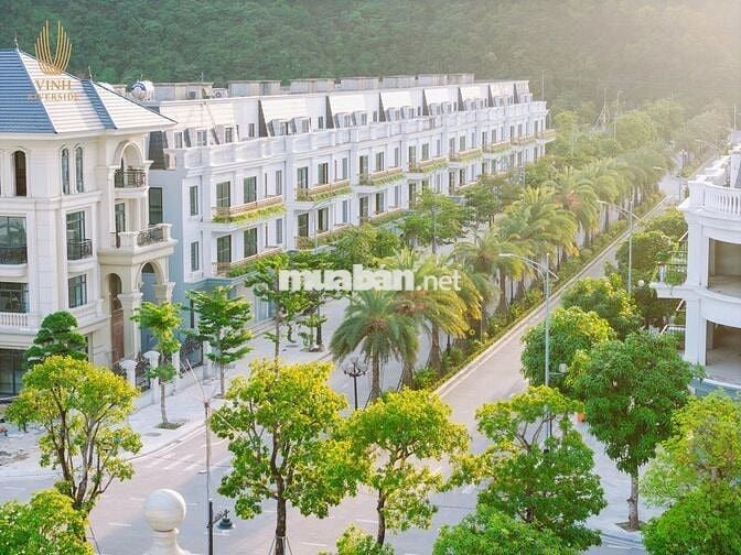 Biệt thự - Vinh riverside - mặt hướng sông Lam, Lưng tựa núi Quyết