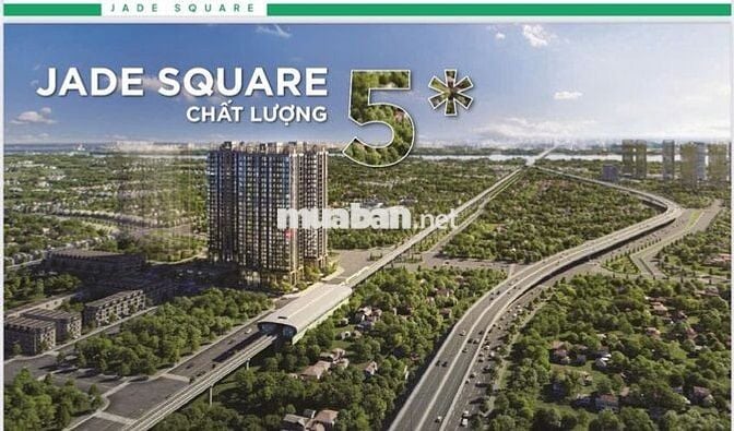 72m2 2PN Jade Square chỉ từ 1 tỷ nhận nhà