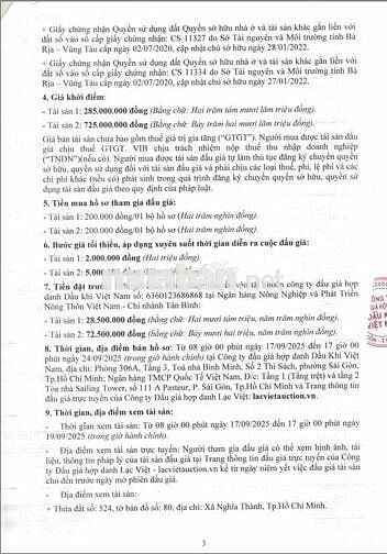 BĐS Xã Đá Bạc, huyện Châu Đức, Tỉnh BR-VT (xã Nghĩa Thành, TP.HCM)