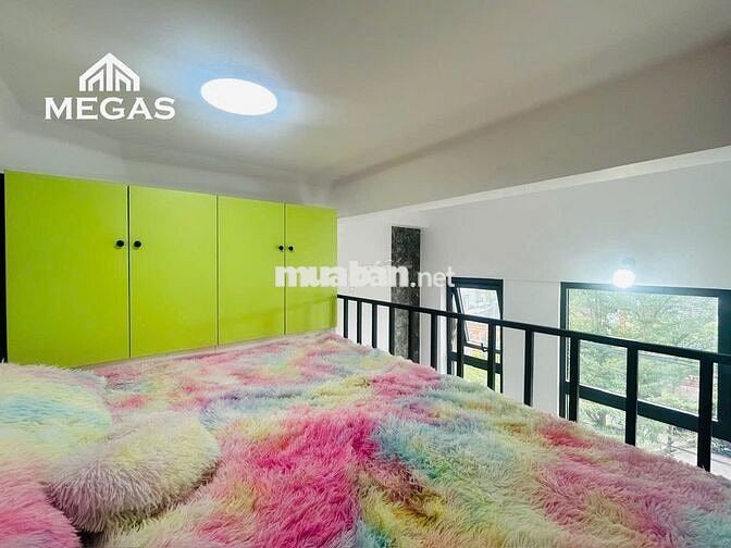 Phòng gác, cửa sổ thoáng, diện tích 25m2- ngay đường Hoàng Diệu 2