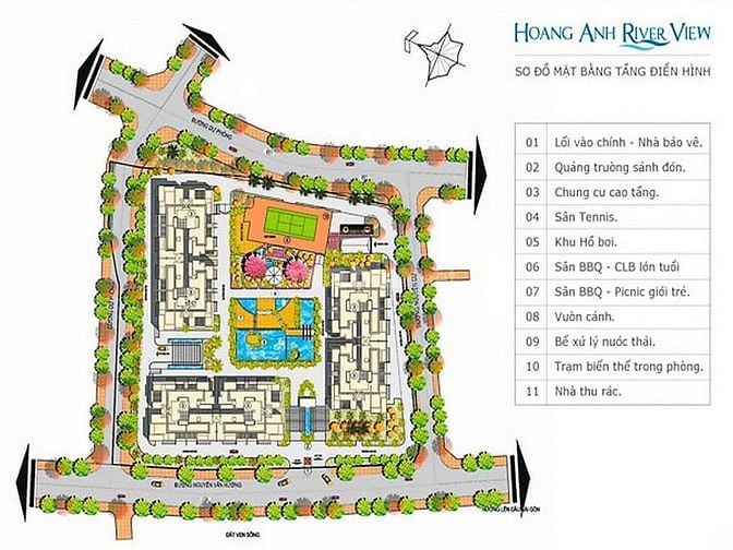 Căn hộ bán tại Hoàng Anh Riverview Thảo Điền gồm 4 phòng ngủ 157m2