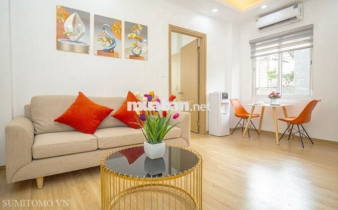 CHO THUÊ CĂN HỘ DỊCH VỤ 1 PHÒNG NGỦ TẠI PHỐ LINH LANG