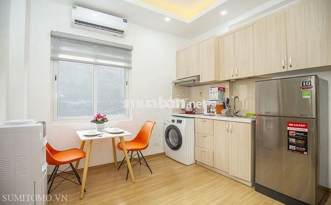 CHO THUÊ CĂN HỘ DỊCH VỤ 1 PHÒNG NGỦ TẠI PHỐ LINH LANG