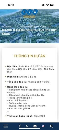 Chính chủ cần bán lô đất 108m² dự án FLC Luxcity Quy Nhơn,Bình Định