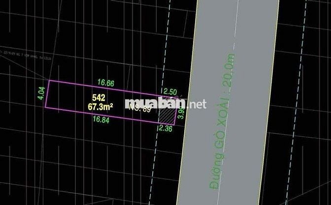NHÀ MT 16M ĐỪƠNG GÒ XOÀI- CHỦ KẸT CẦN BÁN GẤP