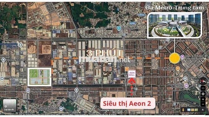 Cần bán gấp căn Shophouse 1 trệt 2 lầu. ngay TTHC Bình Dương