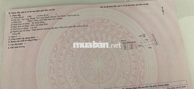 Cần bán đất, đường trước nhà 7m, đường bê tông ôtô vào tận nhà.
