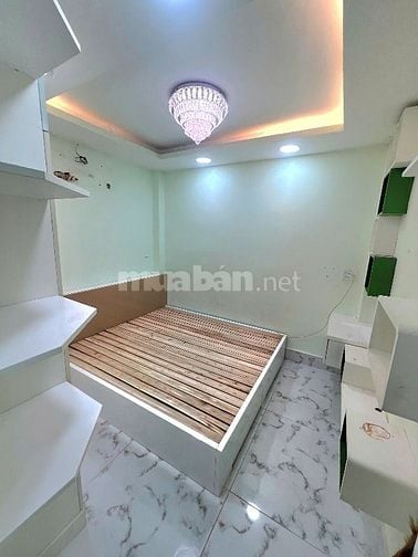 Hẻm xe hơi Hồ Thị Kỷ,5Tầng,5PN,Khu Ẩm Thực,Chợ Hoa Buôn Bán Nhộn Nhịp 