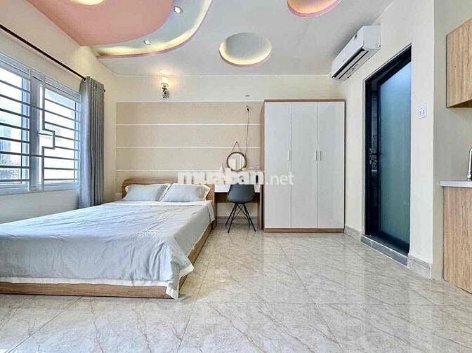 Cho Thuê Căn Hộ Ban Công, Full nội thất Bình Thạnh gần Chợ Bà Chiểu,Q1