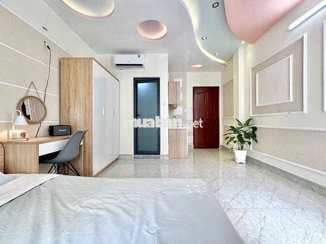 Cho Thuê Căn Hộ Ban Công, Full nội thất Bình Thạnh gần Chợ Bà Chiểu,Q1