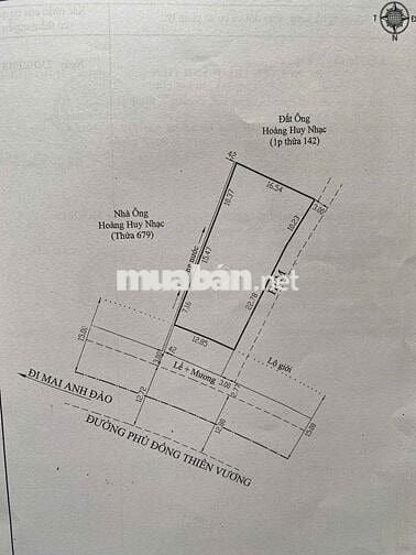 Bán đất mặt tiền Phù Đổng Thiên Vương, P8. 472m². 35,5 tỷ