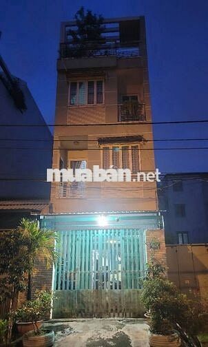 NHÀ ĐẸP 4 TẦNG MẶT TIỀN ĐƯỜNG SỐ TRONG KDC PHÂN LÔ 88M2 RẺ NHẤT KHU