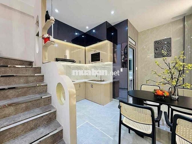 BÁN NHÀ SIÊU ĐẸP FULL NỘI THẤT CAO CẤP - ĐƯỜNGSỐ2 P16GV - SỔ CỰC ĐẸP