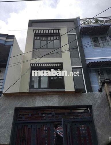 Nhà Mới(4x14m) ĐS8-BHH 3Lầu 4PN 3VS hẻm xe tải thông.