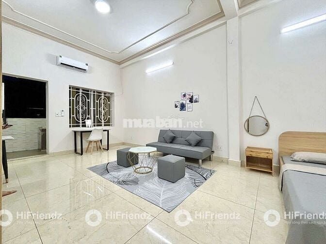 CĂN HỘ 1PN BANCOL FULL NT Ở NHÀ GA T3 - SÂN BAY - CV HOÀNG VĂN THỤ