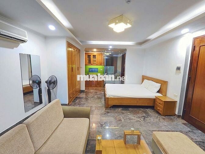 1/10 trống Studio 40m2 full đồ, view thoáng, ban công thoáng, BA ĐÌNH