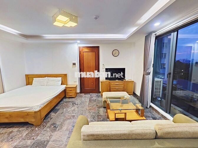 1/10 trống Studio 40m2 full đồ, view thoáng, ban công thoáng, BA ĐÌNH