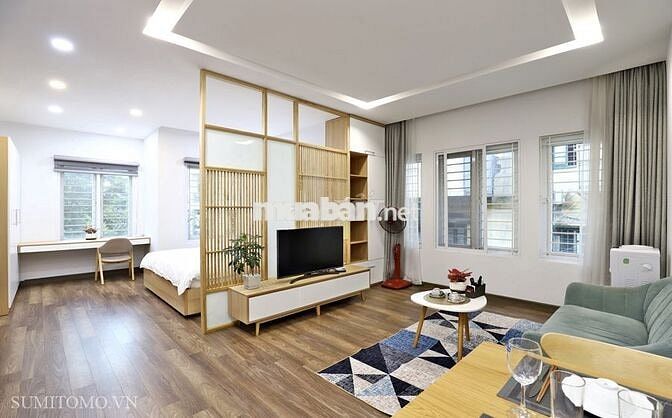 CĂN HỘ DỊCH VỤ 1 NGỦ CHO THUÊ PHỐ LINH LANG – GẦN LOTTE
