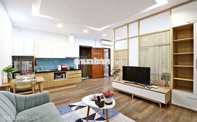 CĂN HỘ DỊCH VỤ 1 NGỦ CHO THUÊ PHỐ LINH LANG – GẦN LOTTE
