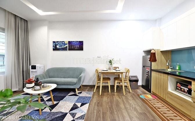 CĂN HỘ DỊCH VỤ 1 NGỦ CHO THUÊ PHỐ LINH LANG – GẦN LOTTE