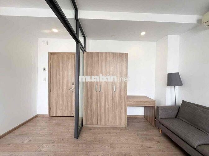 căn 1 phòng ngủ ngay trần văn khê, 40m2 có ban công full nội thất