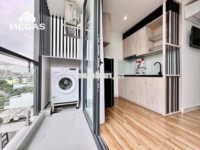 CHUNG CƯ MINI CHO THUÊ, BANCONG LỚN, SẴN NỘI THẤT _ CƯ XÁ BẮC HẢI