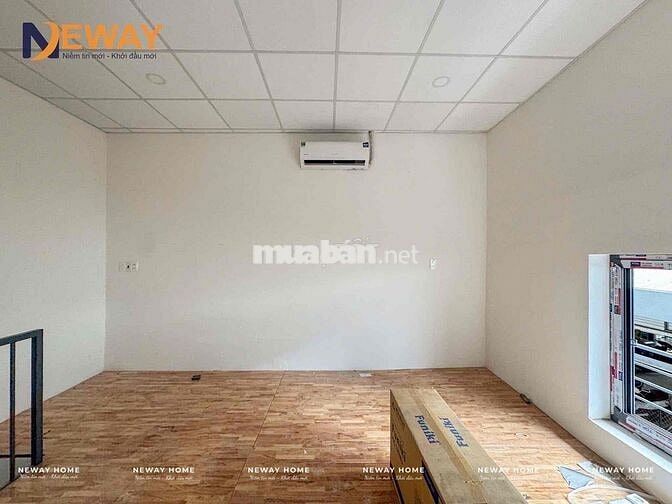 CHDV 1 TRỆT 1 LẦU GÁC CAO 2M  FULLNT CỬA SỔ TRỜI ĐƯỜNG HOÀ BÌNH