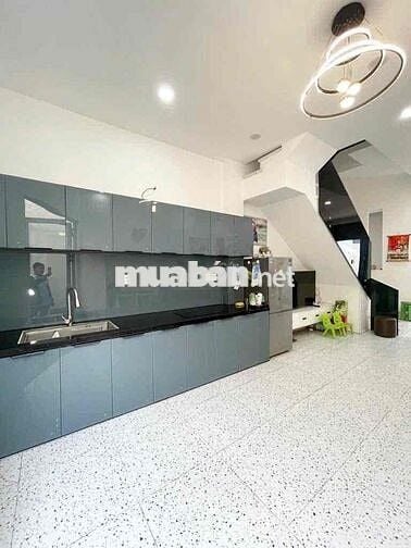 NHÀ MỚI ĐẸP - GẦN NGÃ TƯ BỐN XÃ, DT: 4m x 12m ( 48m²). Nhà 3 Tấm,