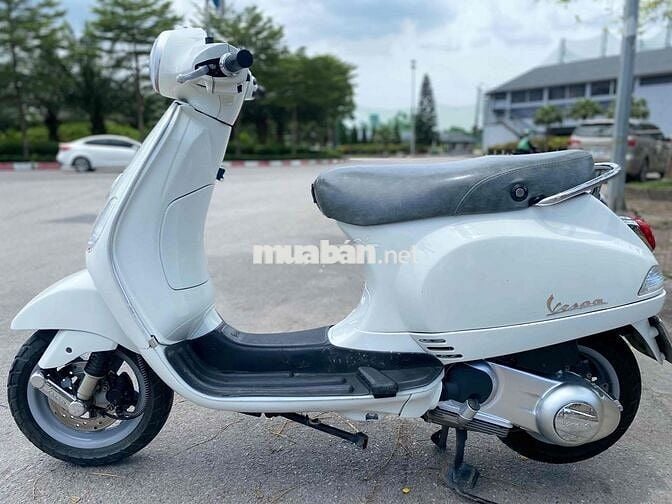 piaggio vespa trắng xe đẹp chạy ít