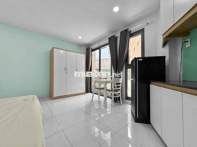 Căn hộ Studio ban công tại Trần Huy Liệu, PN. Giáp Q1,3,10; sân bay