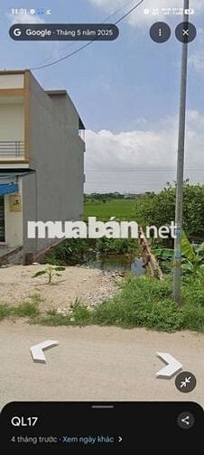 CC CẦN BÁN LÔ THỔ CƯ MẶT QL17 ĐOẠN XUÂN LAI, GIA BÌNH, BẮC NINH
